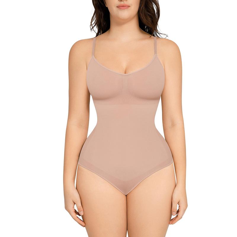 FeelinGirl Seamless Tighten The Abdomen One-piece Shapewear Bodysuit  Womenswear Comfort