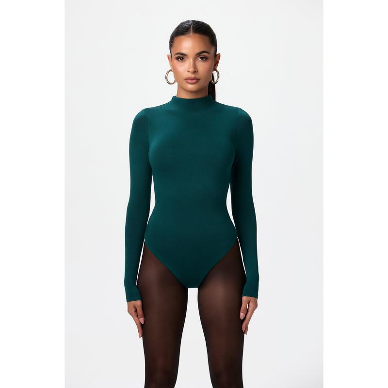 NW Sculpt Mock Neck Bodysuit