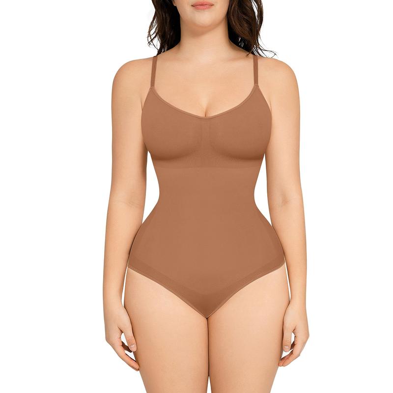 FeelinGirl Seamless Tighten The Abdomen One-piece Shapewear Bodysuit  Womenswear Comfort