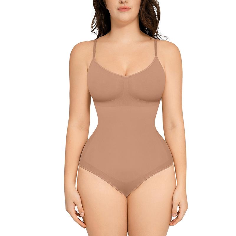 FeelinGirl Seamless Tighten The Abdomen One-piece Shapewear Bodysuit  Womenswear Comfort