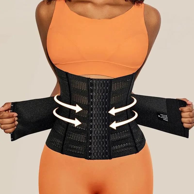 Fall Women's Sports Waist Trainer Belt, Waist Trimmer, Corset Waist Trainer Belt, Sweat Waist Belt, Waist Trainer Body Shaper Waist Trainer, Fall Outfits 2024, Girdle, Halloween Christmas Gift