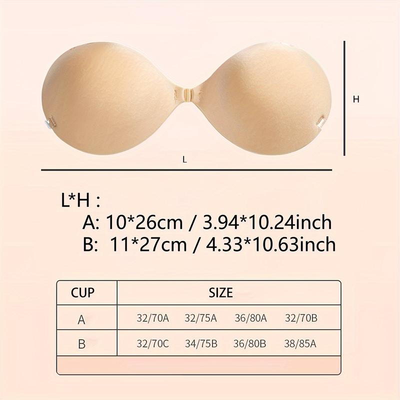 Thickened Adhesive Bra Pads, Soft Chest Enhancer Pads, Women's Lingerie & Underwear Accessories