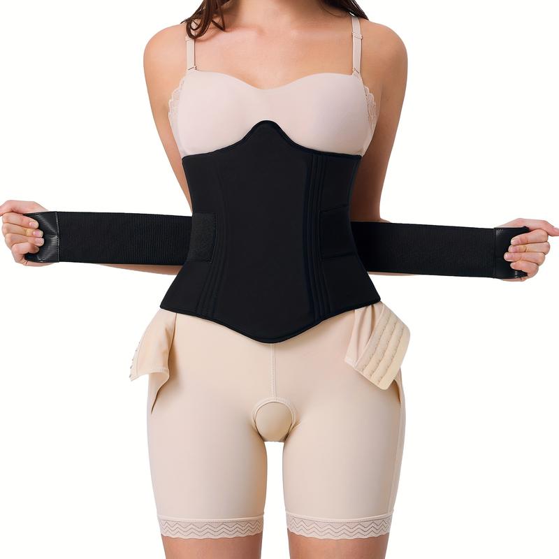 360° Post-Liposuction Compression Wrap: Full Coverage Body Shaper for Tummy Tuck Recovery & Comfort Fit