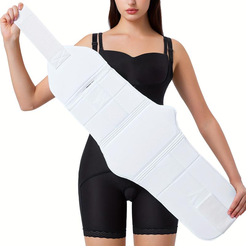 360° Post-Liposuction Compression Wrap: Full Coverage Body Shaper for Tummy Tuck Recovery & Comfort Fit