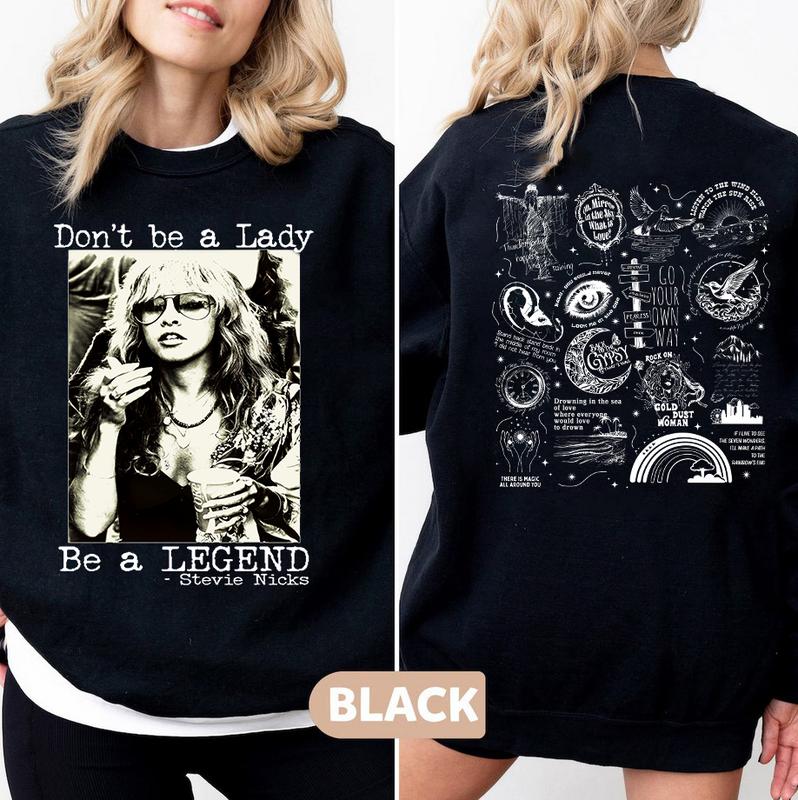 Tracklist Stevie Nicks 2 Sides Newest Shirt Sweatshirt Hoodie, Silver Springs Shirt, Gifts For Her