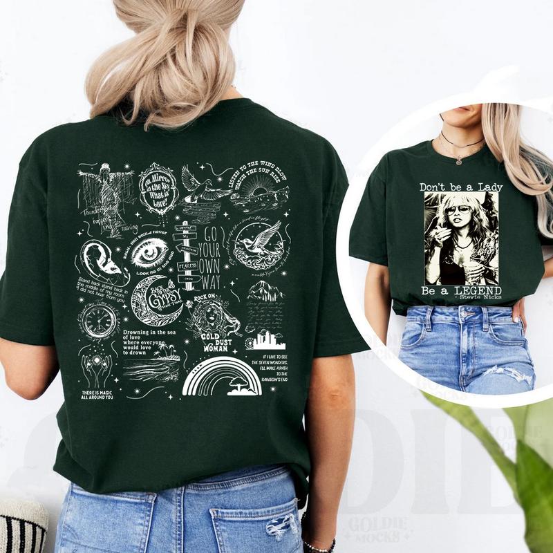 Tracklist Stevie Nicks 2 Sides Newest Shirt Sweatshirt Hoodie, Silver Springs Shirt, Gifts For Her