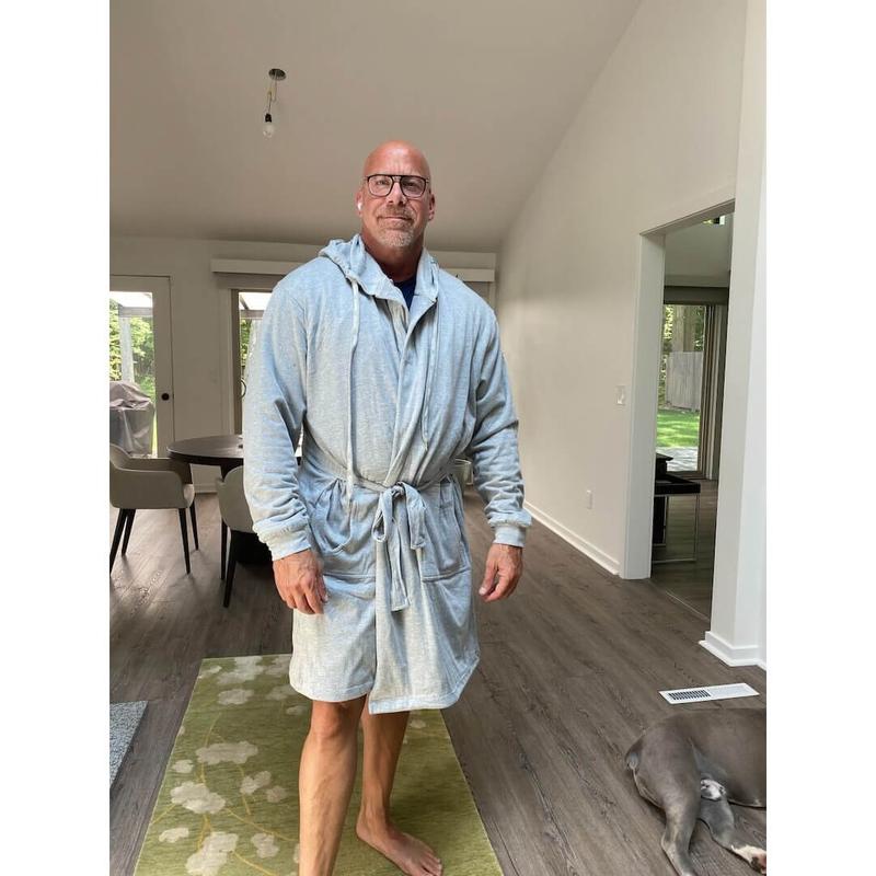 The DudeRobe - Luxury Hooded Bathrobe