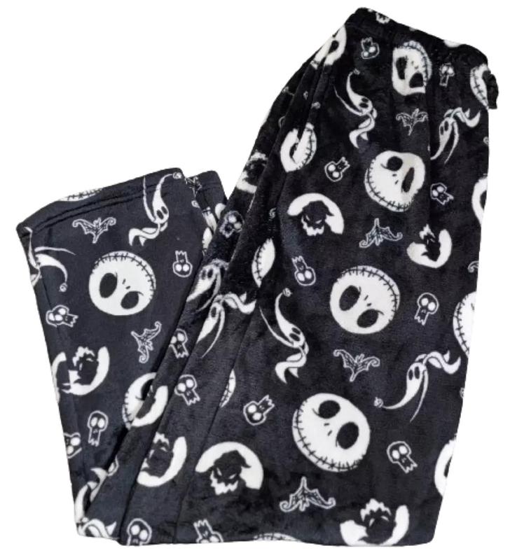 The Nightmareee Before Christmas ghost pajamas hot Pants, fleece pajamas pants, halloween pajamas pants, matching pajamas