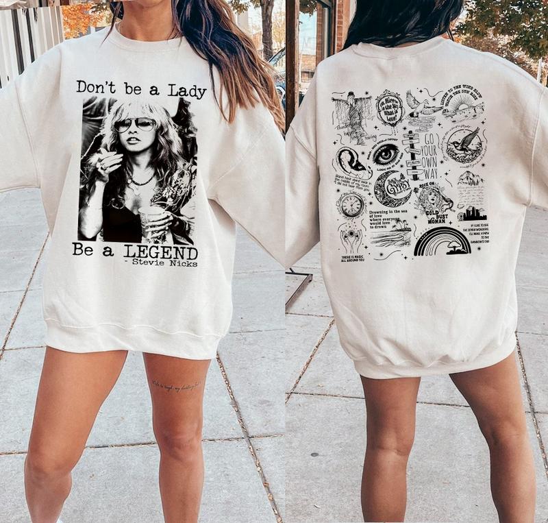 Tracklist Stevie Nicks 2 Sides Newest Shirt Sweatshirt Hoodie, Silver Springs Shirt, Gifts For Her