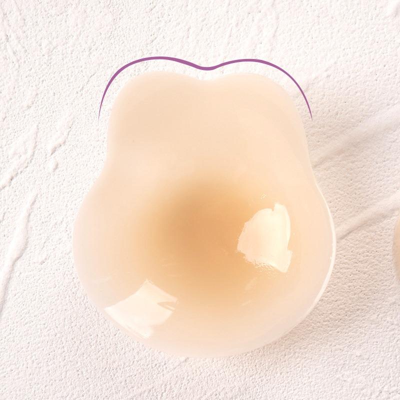 KISWON 2024 Newest Nipple Cover Seamless Added Lift Ultra-Thin Nipple Covers Adhesive Bras Strapless Backless Sticky Petals