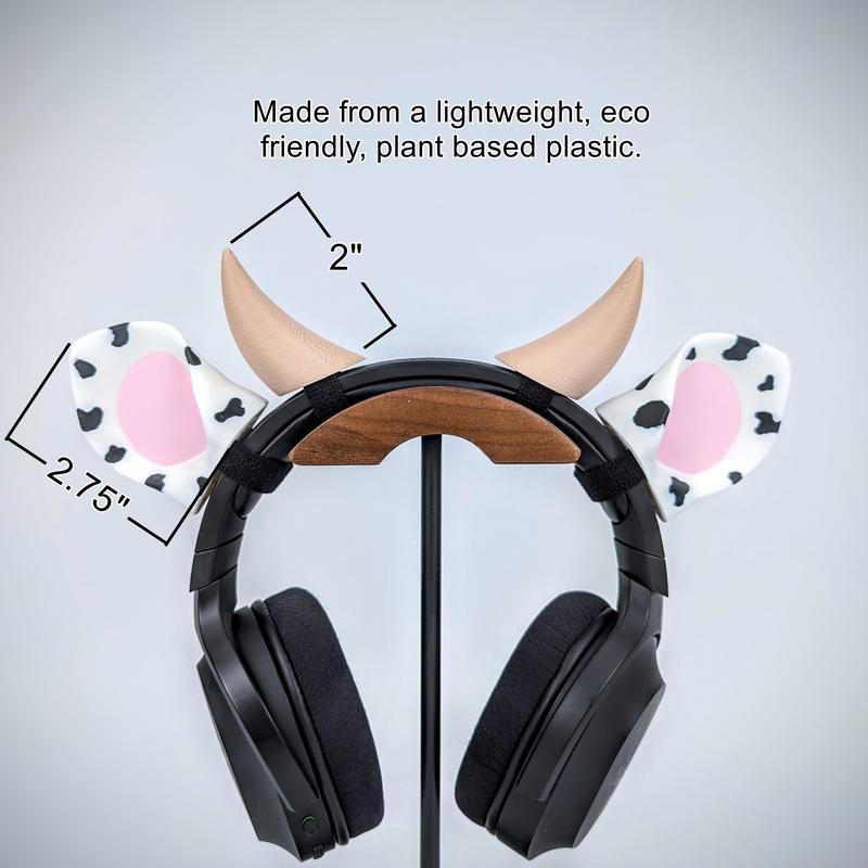 BeamTeam3D Cow Ears - Costume Ears - Cosplay Wear