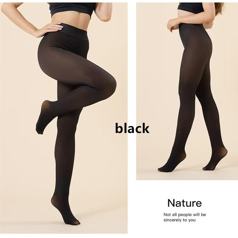 THE ORIGINAL! 4 SHADES • SIZE XS - 3XL • MAGIC FLEECE LINED LEGGINGS • CLOSED FOOT (LOOKS LIKE PANTYHOSE) Winter Comfort Fleece Tights Available in Plus Size and Brown Fur