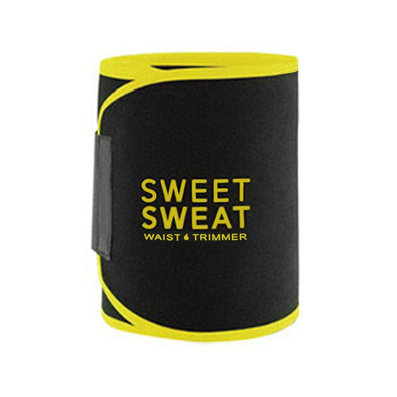 Sweet Sweat Ab(Pink+Yellow) Trainer 'Xtra Coverage Belt | Premium Waist Trainerwith More Torso Coverage for a BetterSweat! sweet sweat sweet sweat