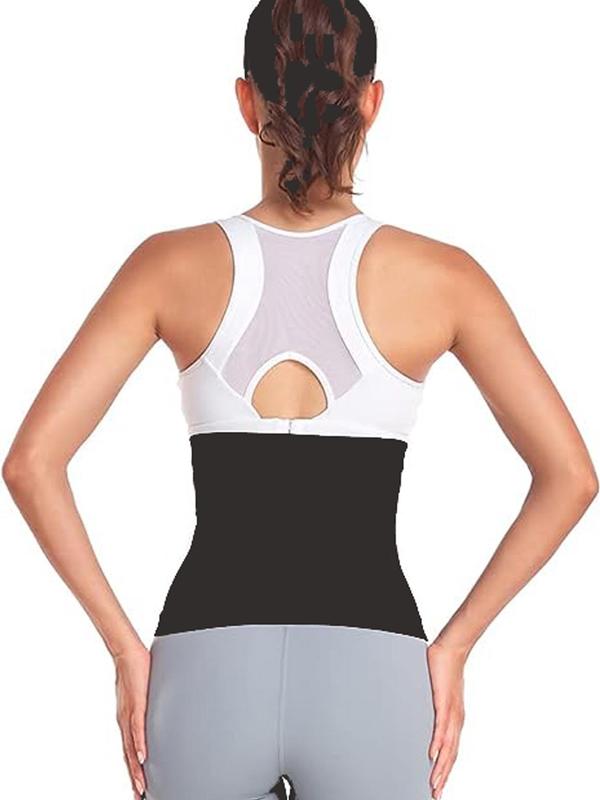 Women's Zipper Front Sauna Waist Trainer, Casual Sweat Belt Waist Trimmer for Indoor Outdoor Sports Yoga Running Gym Workout, Waist Cincher for Women Birthday Wear