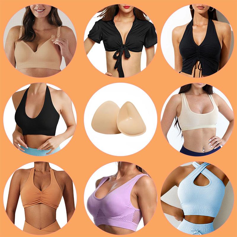 Sticky inserts   Instant chest double-sided adhesive bra cups, wear enhancers, ultra push-up breast inserts (women's clothing accessories), reusable soft invisible sticky bra pads, silicone self-adhesive bra pads, women's lingerie accessories.