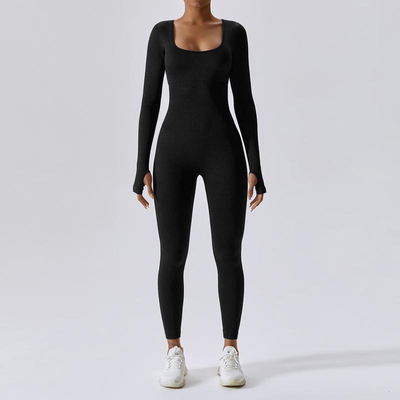 Long Sleeve Body Snatching Jumpsuit