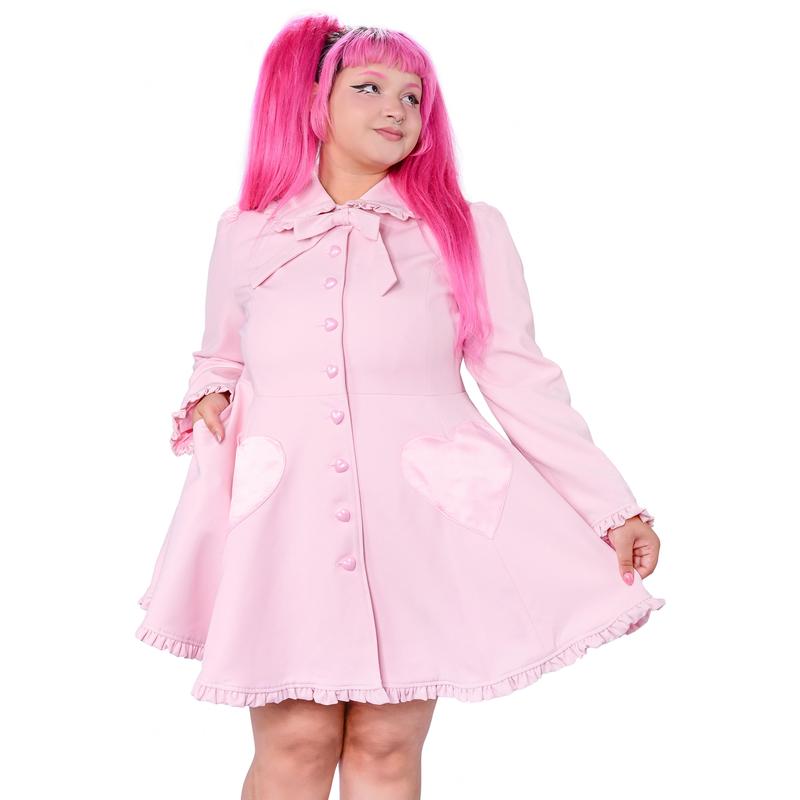 Wonderland Bunny Coat - Pink