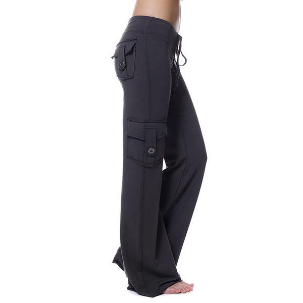 Women's Wide Leg Pants with Pockets Loose Casual Trousers Business Casual Pants