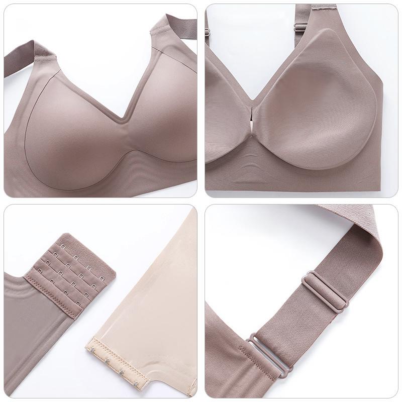 Seamless Bras for Women   Wireless T-Shirt Bra Plus Size Bralette with Removable Pad