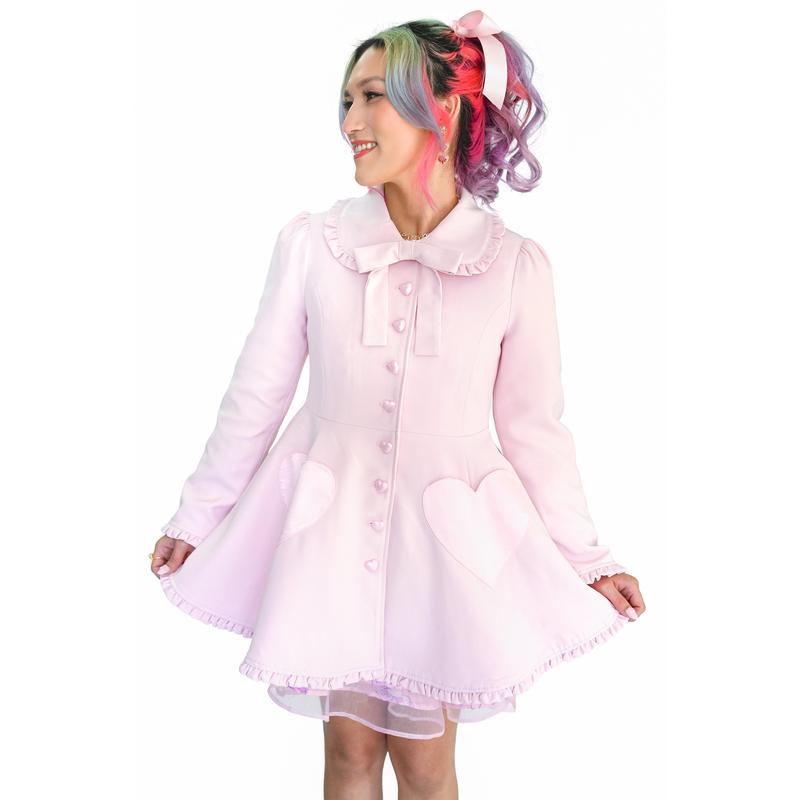 Wonderland Bunny Coat - Pink