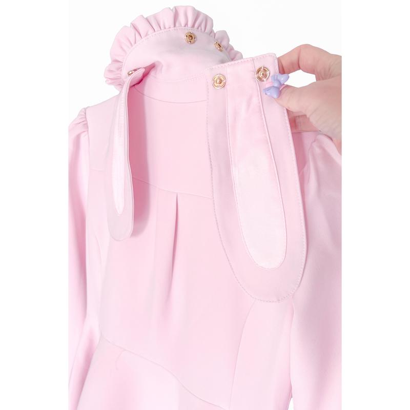 Wonderland Bunny Coat - Pink