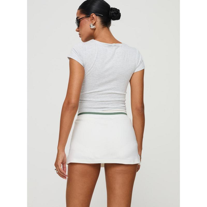 Emberia Skort White