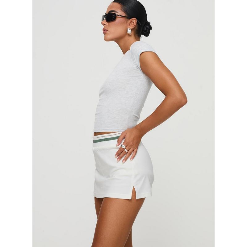 Emberia Skort White