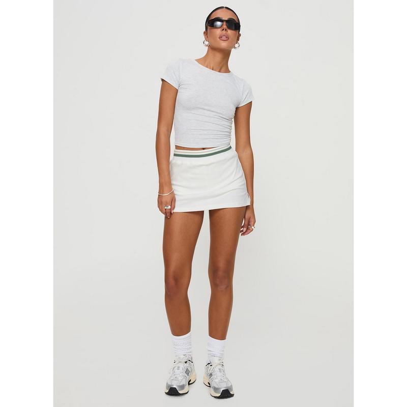 Emberia Skort White