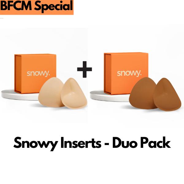 SNOWY Sticky Inserts - Duo Pack - Beige & Caramel