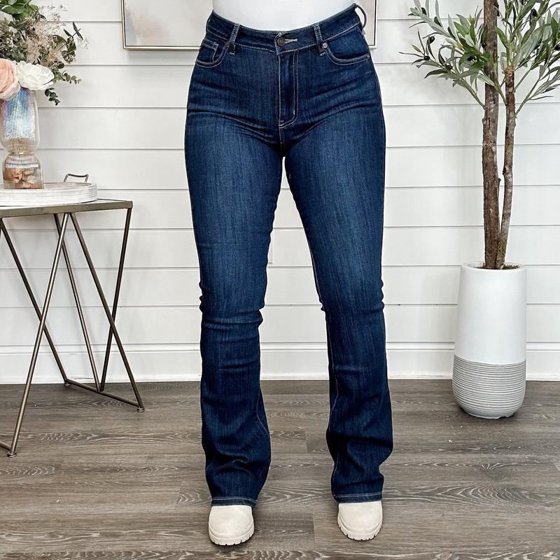 KanCan Noa High Rise Bootcut Blue Jeans