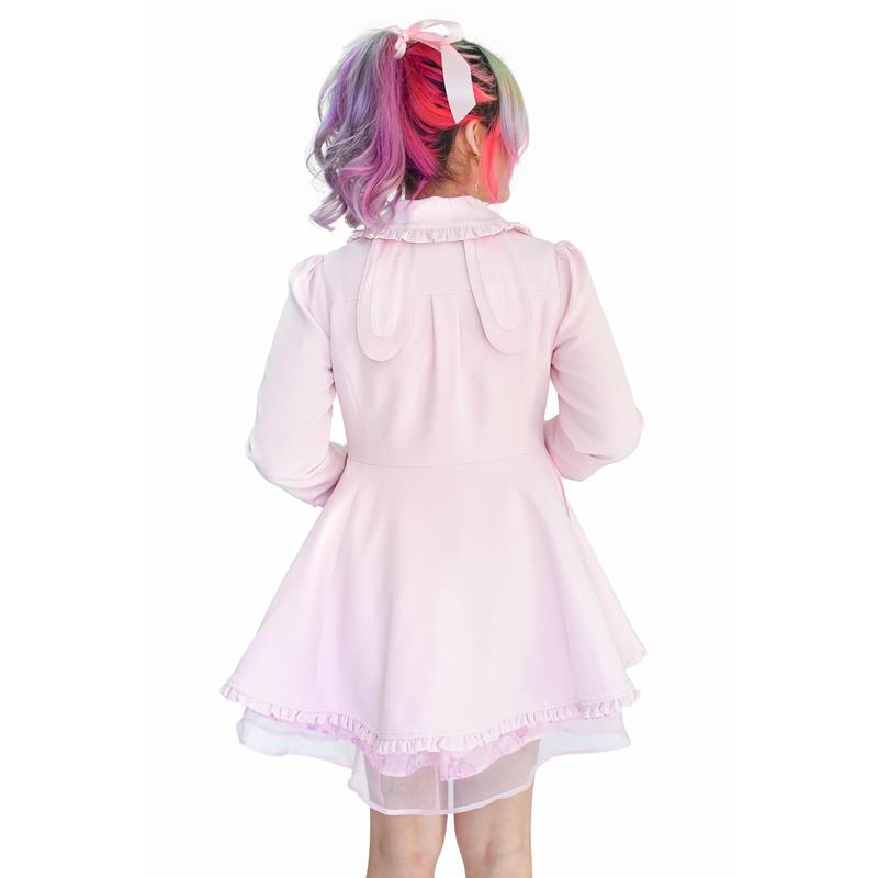 Wonderland Bunny Coat - Pink