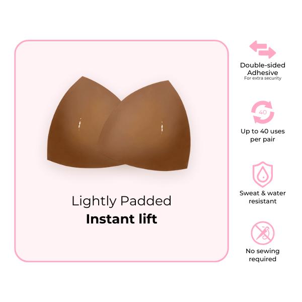 BOOMBA Invisible Lift - Patented Sticky Fashion Bra Inserts