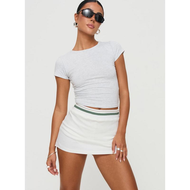 Emberia Skort White