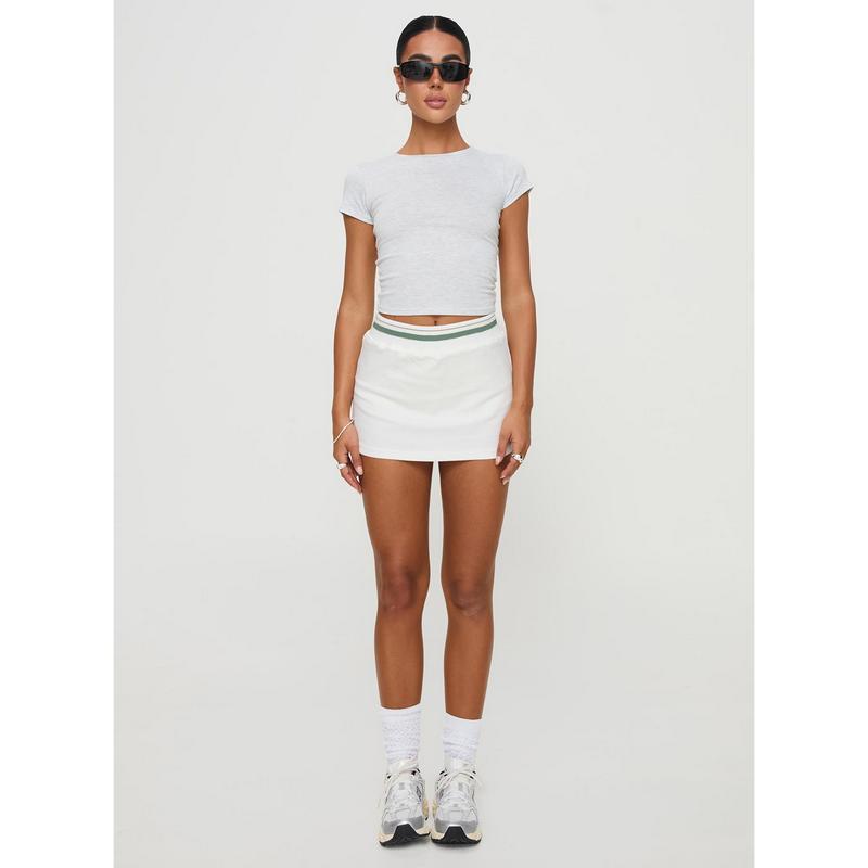 Emberia Skort White