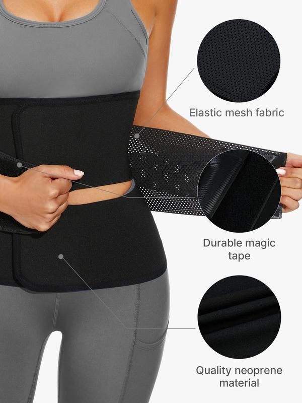 Nebility Women's 3 Belts Shapewear corset breathable sports belt shapewear