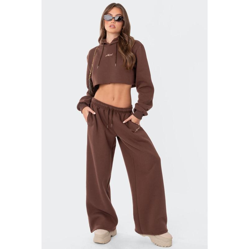 Brenna Low Rise Wide Sweatpants