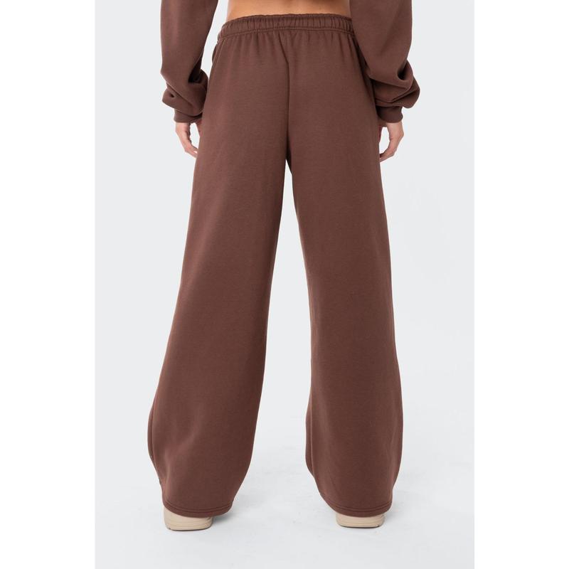 Brenna Low Rise Wide Sweatpants