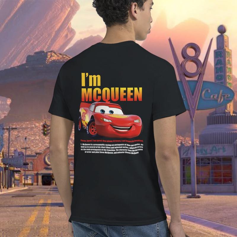 Cars Matching Shirt, L. Mcqueen and Sally Couple T-shirt, Kachow L. Mcqueen, Im Lightning Sally Cars Shirt, Lightning Movie