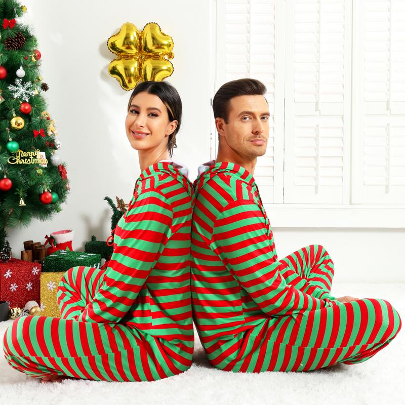 Couple Onesie Pajama Sets, Christmas Pajamas Sets,Hooded Zipper Christmas Matching Plaid Pjs Set for Men and Women Soft Warm Jumpsuit 6396 6397  Dinosaur Print matching christmas pajamas Christmas Matching