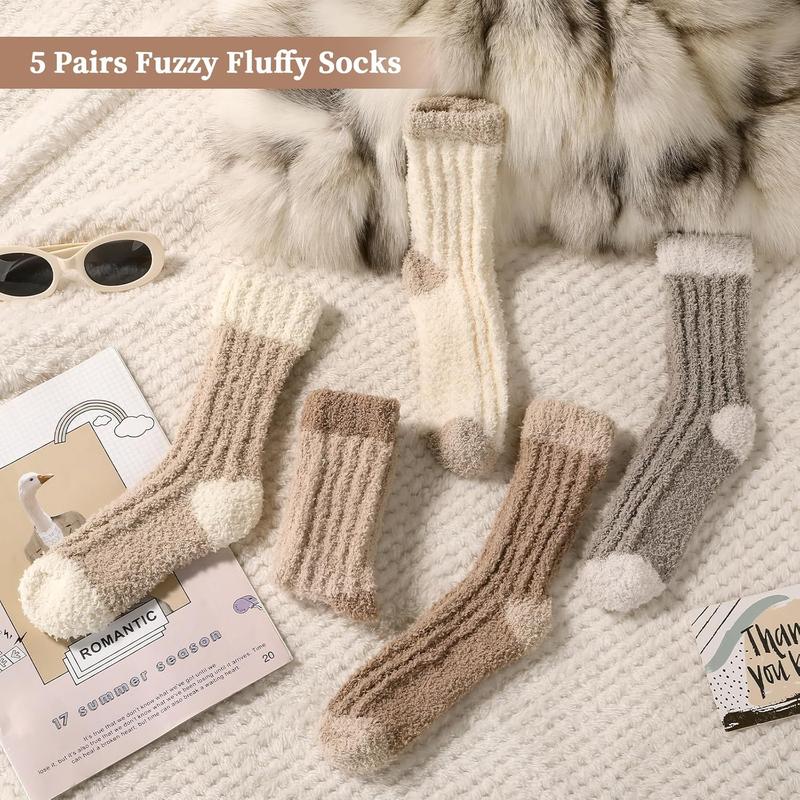 Fuzzy Socks for Women, Fluffy Socks Women, Winter Cozy Socks, Warm Slipper Socks Home Sleeping Socks for Women