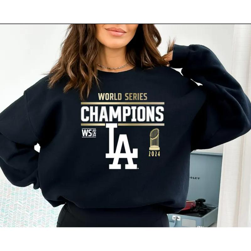 #LADodgerrss Sweatshirt, LA Dodgers Sweatshirt Fan, LA Sports, Dodgers World Series 2024, Dodgers 2024, Dodgers parade 2024