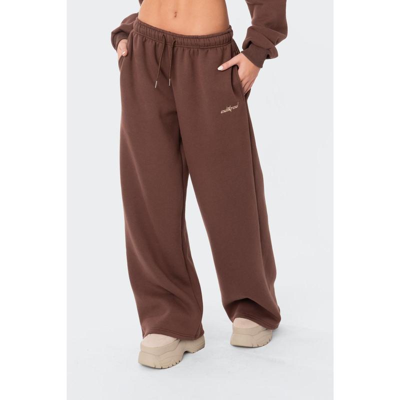 Brenna Low Rise Wide Sweatpants