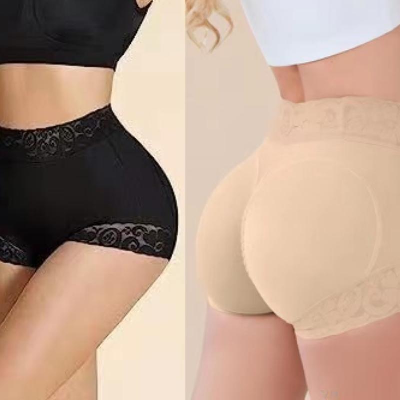 Black Friday Lace Boyshorts Panties Women Tummy Control Butt Lifting Underwear Shorts Womenswear Lady Compression Sexy Women's Floral Lace Shapewear Panty