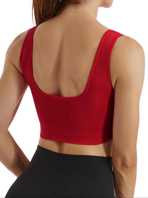 Women's Solid Backless Bra, Casual Comfy Breathable Wireless Lingerie for Daily Wear, Lingerie for Women, Softness Underwear for Women