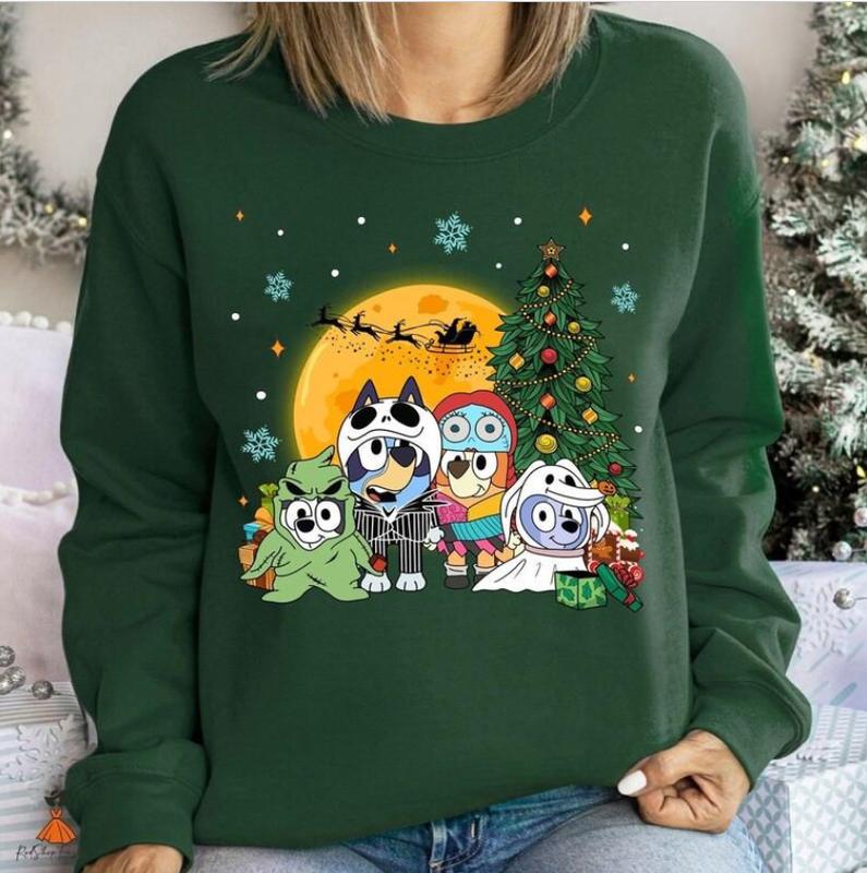 Nightmare Before Christmas Squad Sweatshirt, Christmas Family Shirt, Xmas Gift