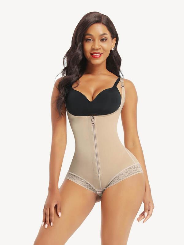 FeelinGirl Shapewear for Women Lace Smooth Firm Compression Shaper Comfortable Fabric Fit