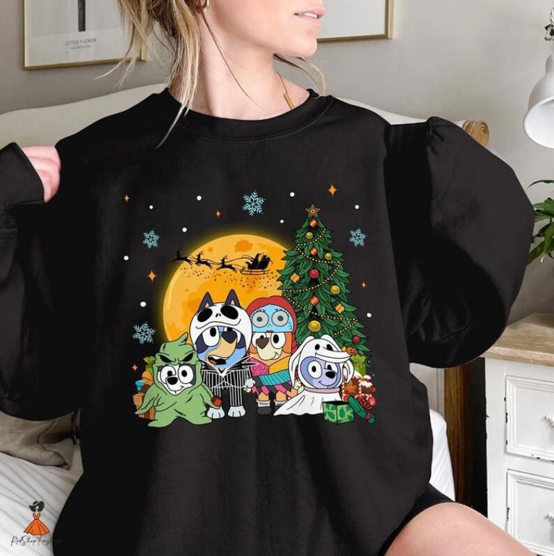 Nightmare Before Christmas Squad Sweatshirt, Christmas Family Shirt, Xmas Gift