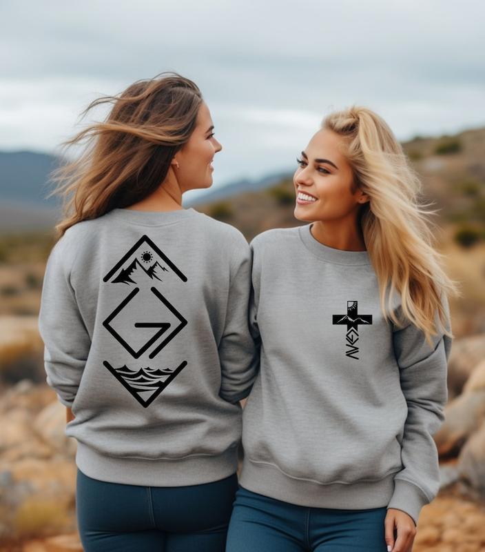 God Is Greater Than The Highs And Lows Hoodie,God is Greater Than The Highs and Lows Sweatshirt,Christian Shirt,Cross on Sleeve,Couples Gift Hoodie, T-shirt and sweater gift