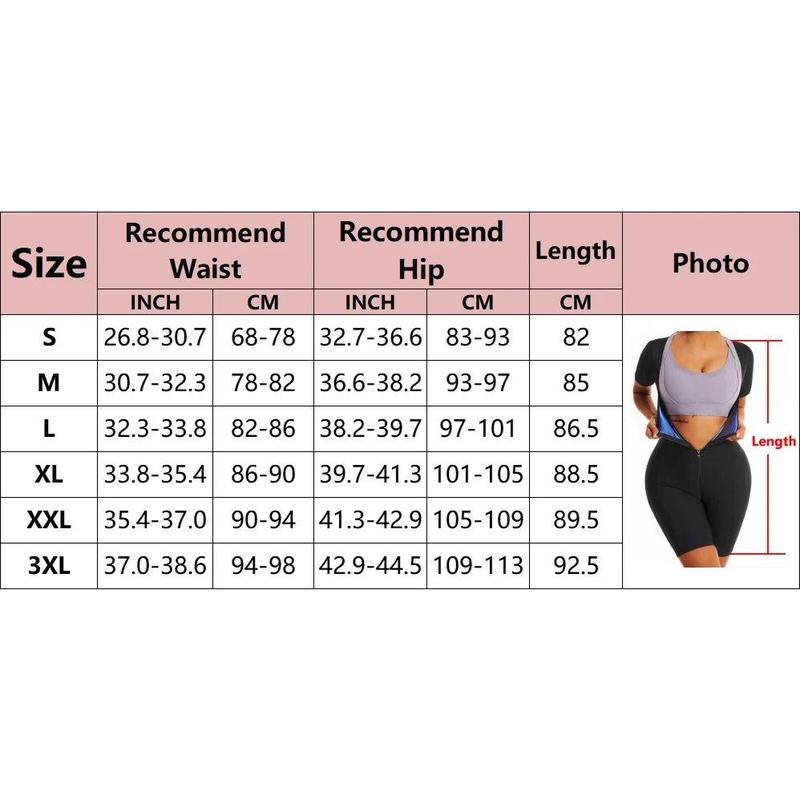 Fajas Shapewear High Compression Bodysuit Girdles Sauna Sweat Suits Polymer for Daily and Post-Surgical Use Slimming Sheath