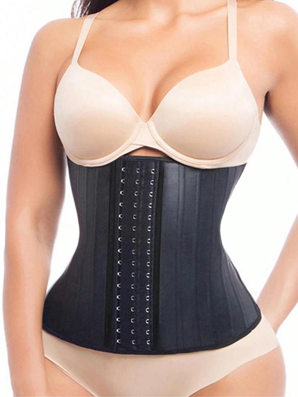 Women's Solid Color Latex Waist Trainer, Tummy Control Shaper, Waist Cincher for Women, Shaper for Daily Wear, Women's Shapewear for All Seasons